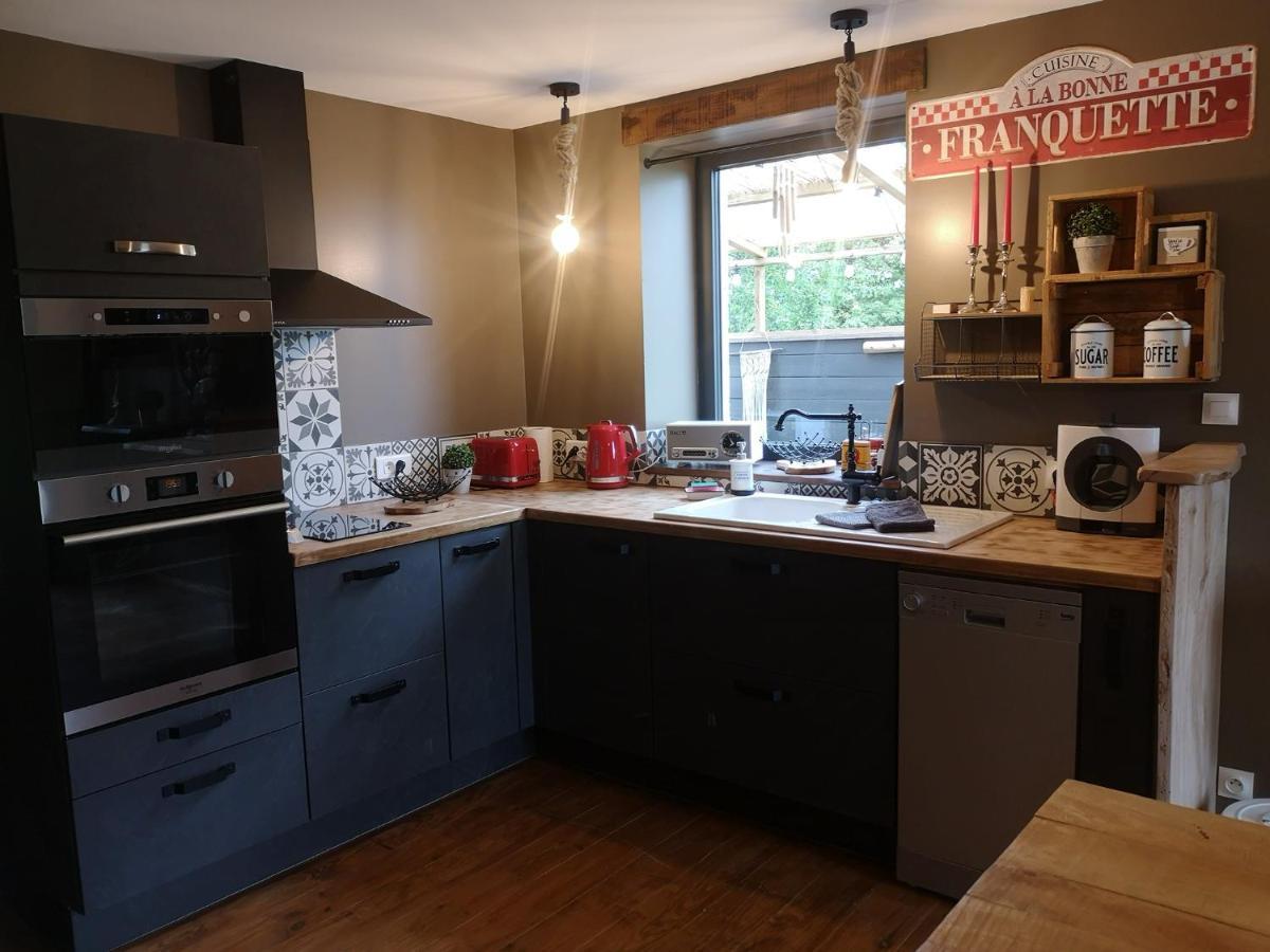 Gîte La Grange de La Trigalle avec spa professionnel privatif Valognes Esterno foto